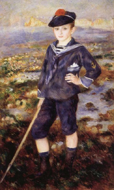 Pierre Renoir Sailor Boy china oil painting image